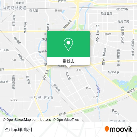 金山车饰地图