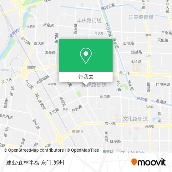 建业·森林半岛-东门地图