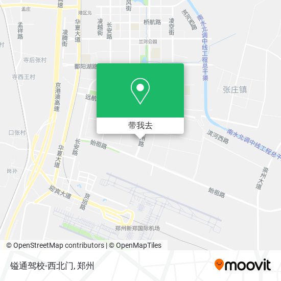 镒通驾校-西北门地图