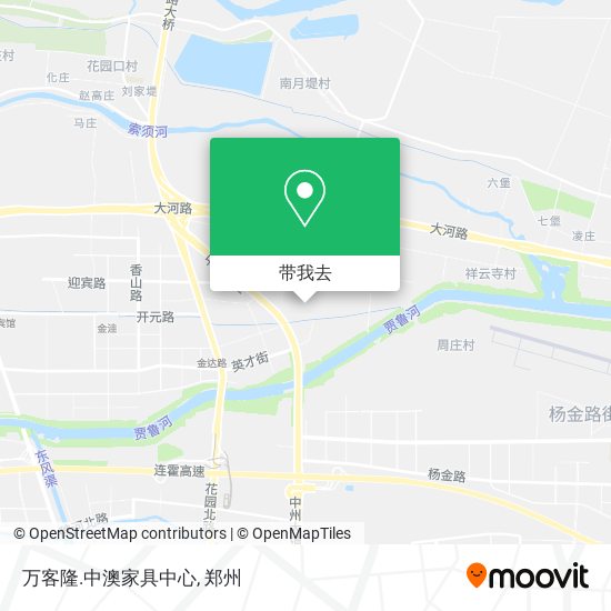 万客隆.中澳家具中心地图