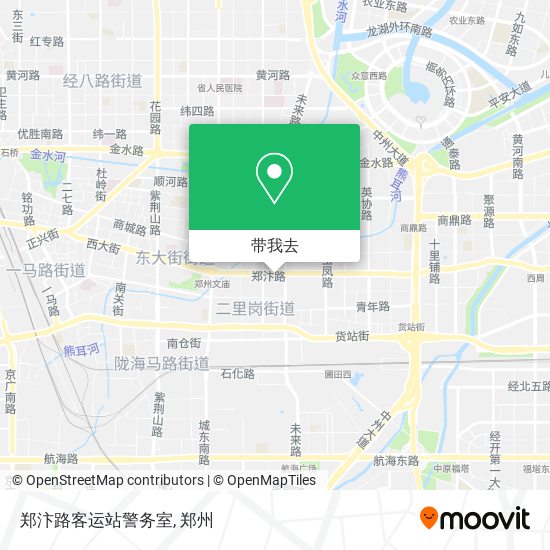 郑汴路客运站警务室地图