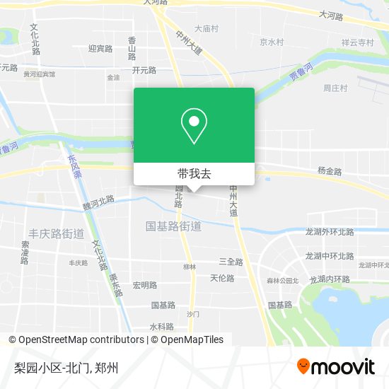 梨园小区-北门地图