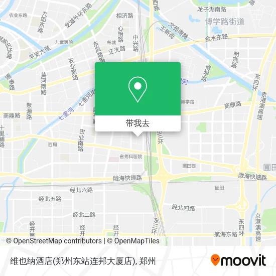 维也纳酒店(郑州东站连邦大厦店)地图