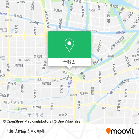 连桥花雨伞专柜地图