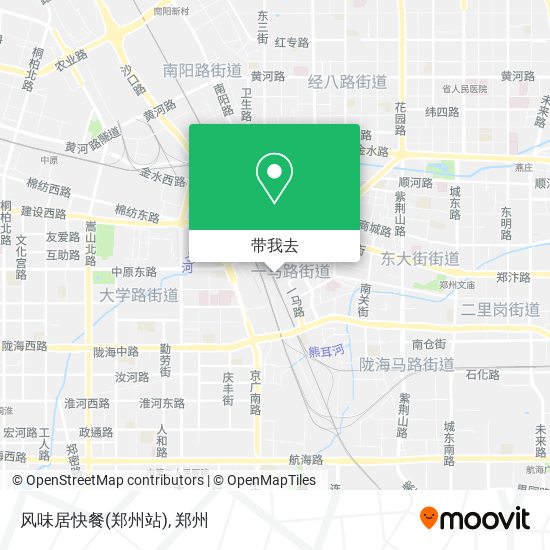 风味居快餐(郑州站)地图