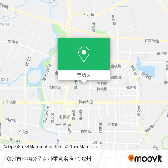 郑州市植物分子育种重点实验室地图