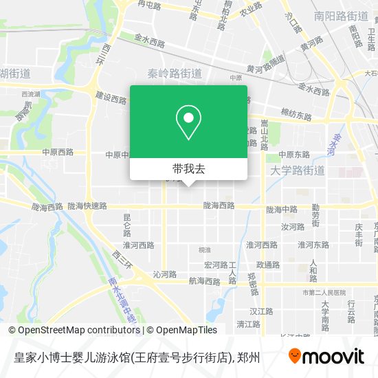 皇家小博士婴儿游泳馆(王府壹号步行街店)地图