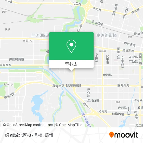 绿都城北区-37号楼地图