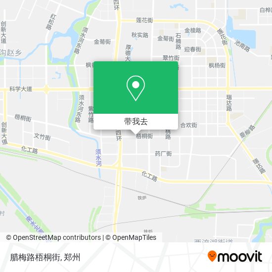 腊梅路梧桐街地图