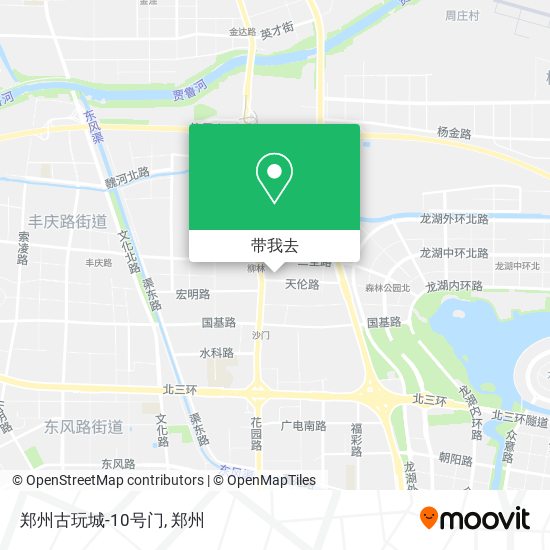 郑州古玩城-10号门地图