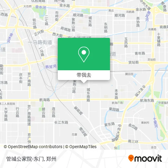 管城公家院-东门地图