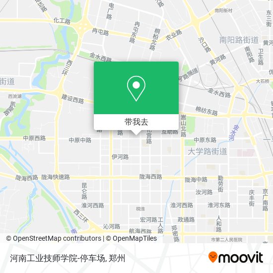 河南工业技师学院-停车场地图