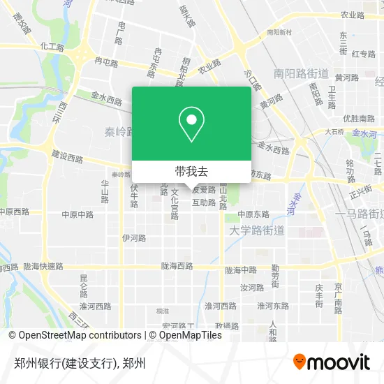 郑州银行(建设支行)地图