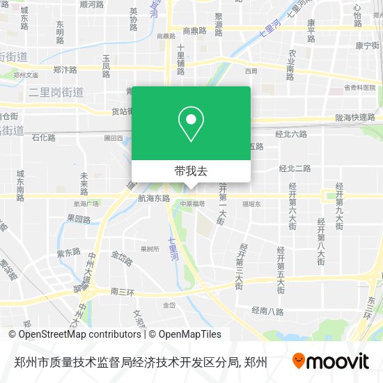 郑州市质量技术监督局经济技术开发区分局地图