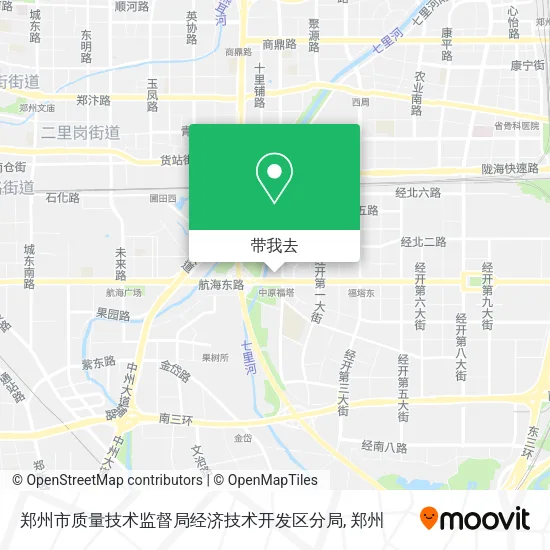 郑州市质量技术监督局经济技术开发区分局地图