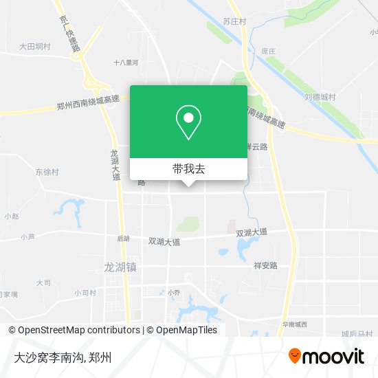 大沙窝李南沟地图