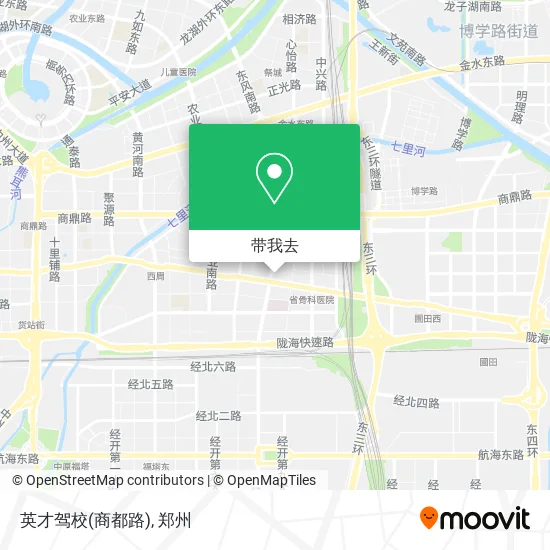 英才驾校(商都路)地图
