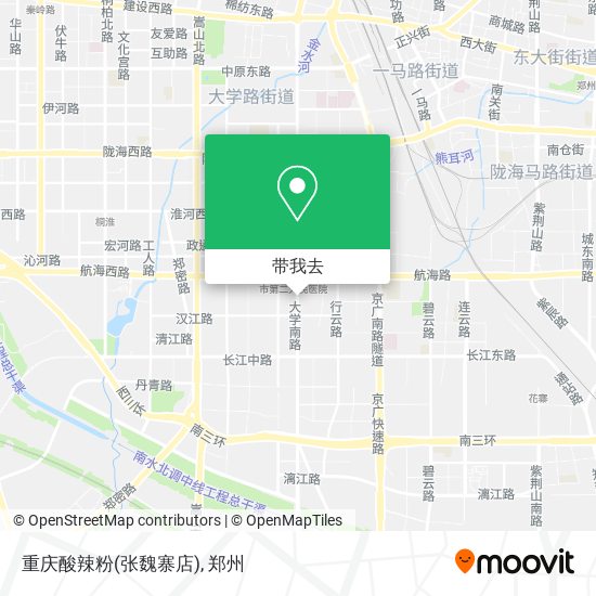重庆酸辣粉(张魏寨店)地图