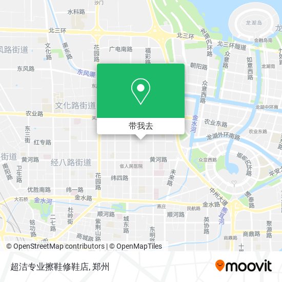 超洁专业擦鞋修鞋店地图