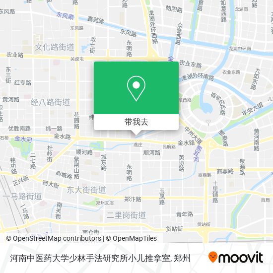 河南中医药大学少林手法研究所小儿推拿室地图