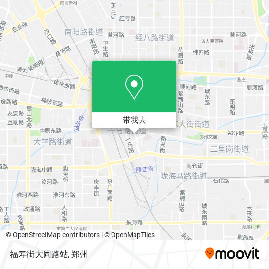 福寿街大同路站地图