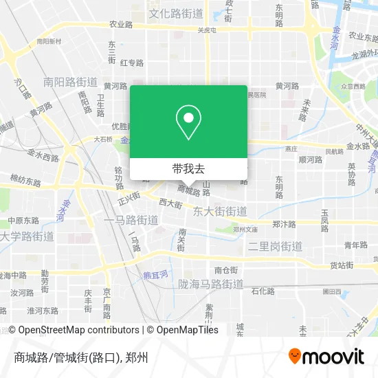 商城路/管城街(路口)地图