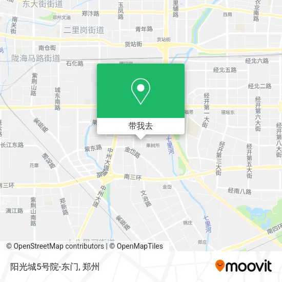 阳光城5号院-东门地图
