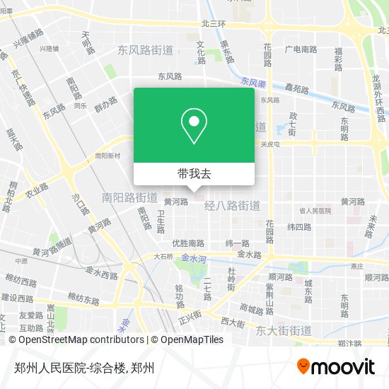 郑州人民医院-综合楼地图