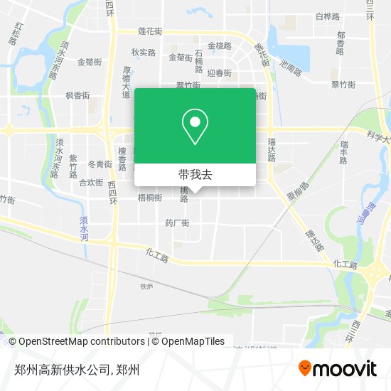 郑州高新供水公司地图