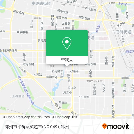 郑州市平价蔬菜超市(NO.049)地图