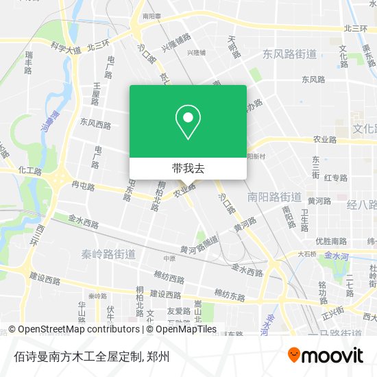 佰诗曼南方木工全屋定制地图