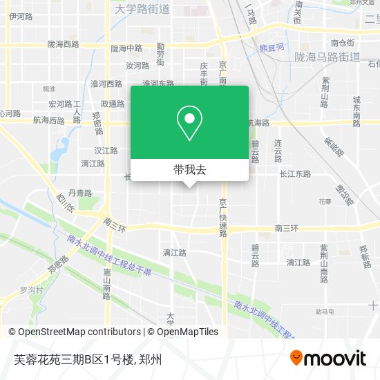 芙蓉花苑三期B区1号楼地图