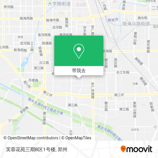 芙蓉花苑三期B区1号楼地图