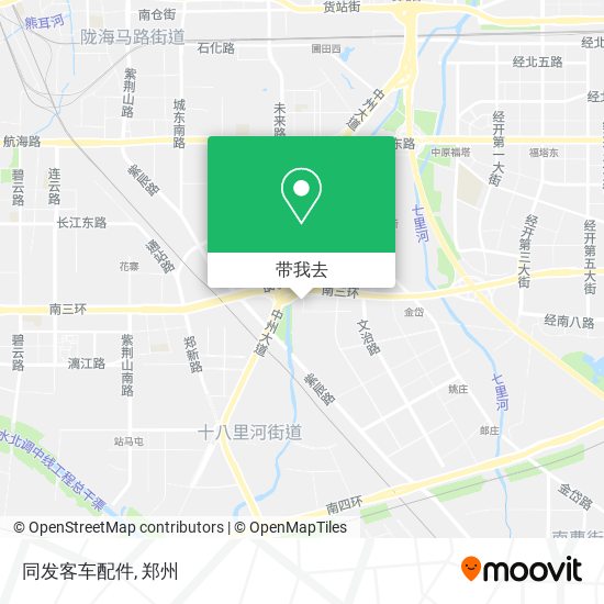 同发客车配件地图