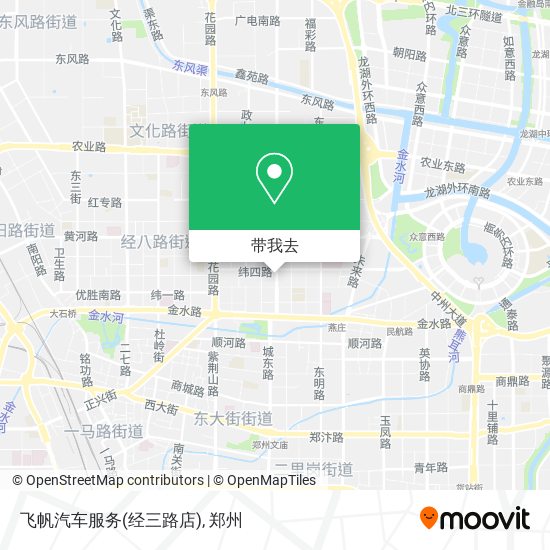 飞帆汽车服务(经三路店)地图