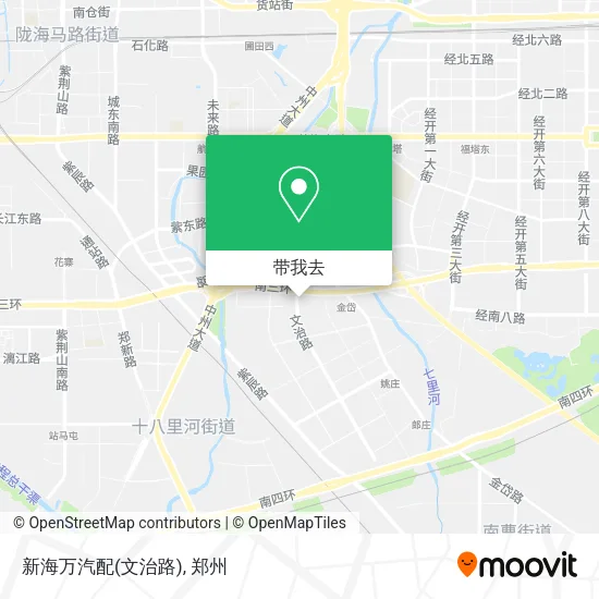 新海万汽配(文治路)地图