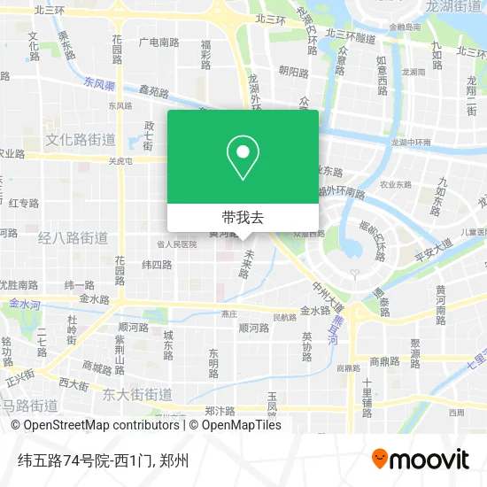 纬五路74号院-西1门地图