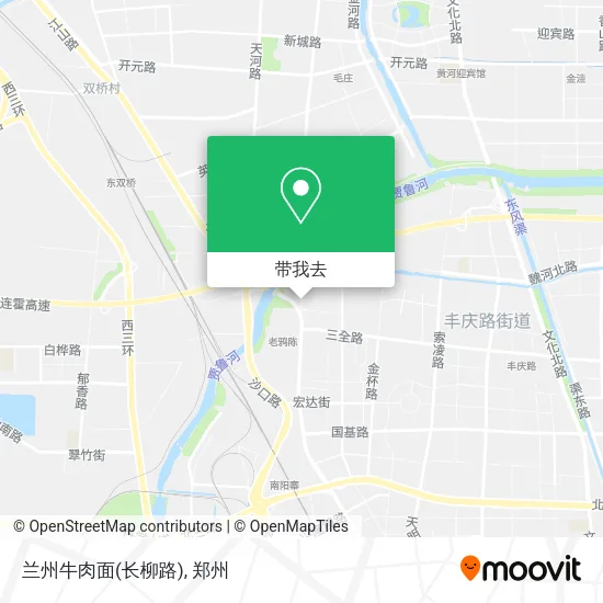 兰州牛肉面(长柳路)地图