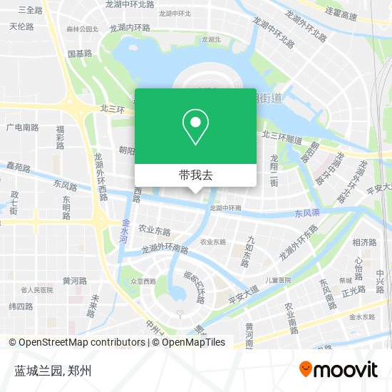 蓝城兰园地图
