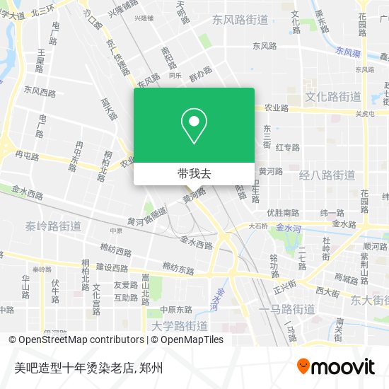 美吧造型十年烫染老店地图