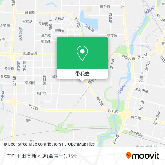 广汽丰田高新区店(鑫宝丰)地图