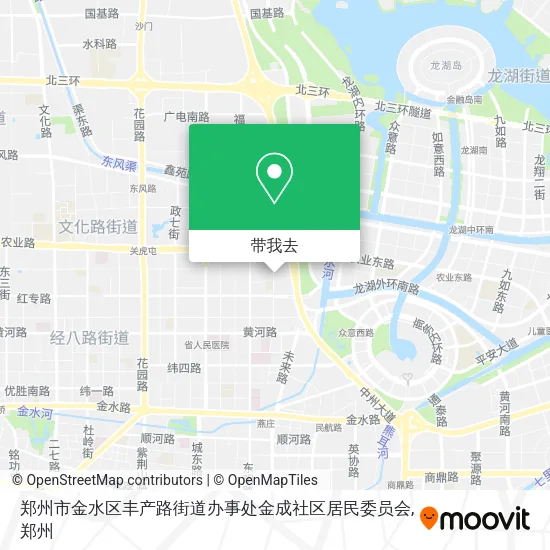 郑州市金水区丰产路街道办事处金成社区居民委员会地图