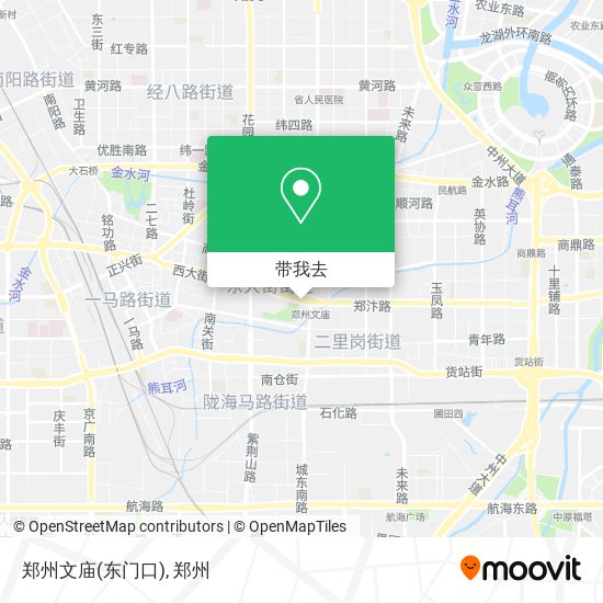 郑州文庙(东门口)地图