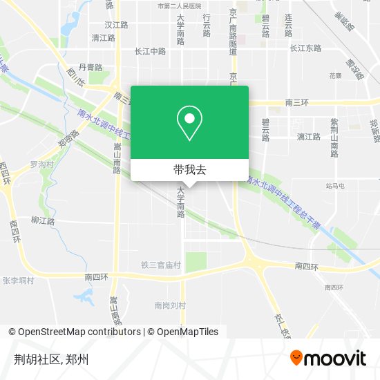 荆胡社区地图