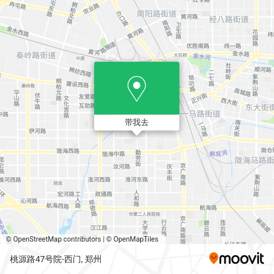 桃源路47号院-西门地图
