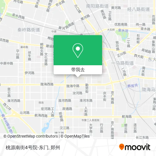 桃源南街4号院-东门地图