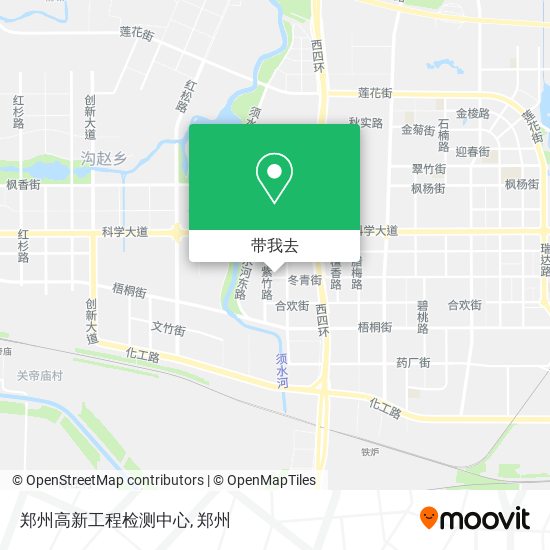郑州高新工程检测中心地图