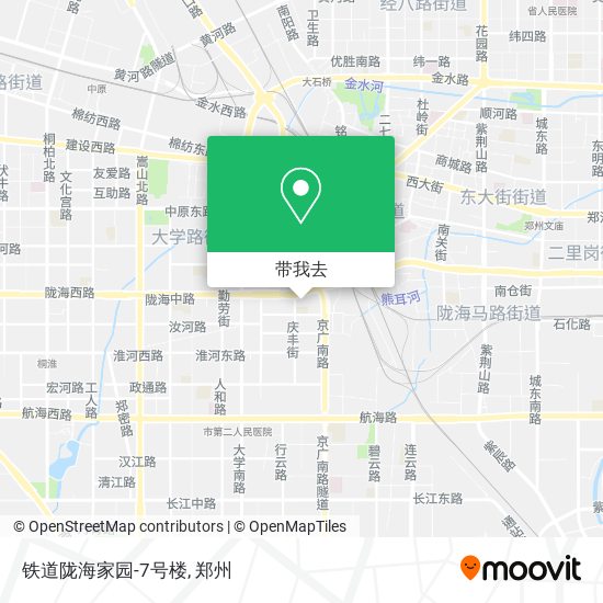 铁道陇海家园-7号楼地图