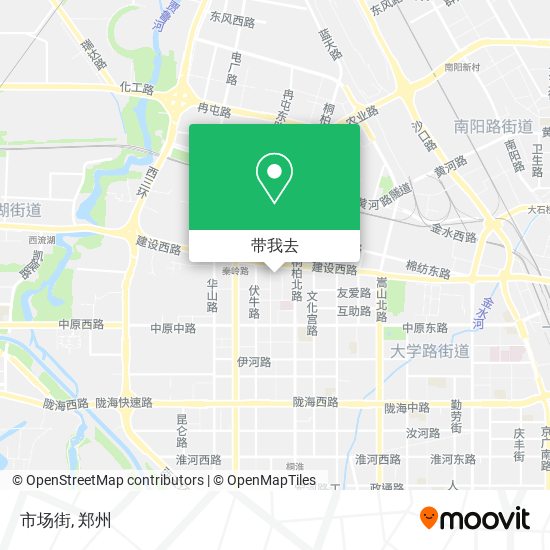市场街地图