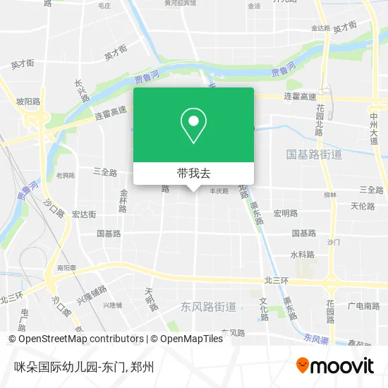 咪朵国际幼儿园-东门地图